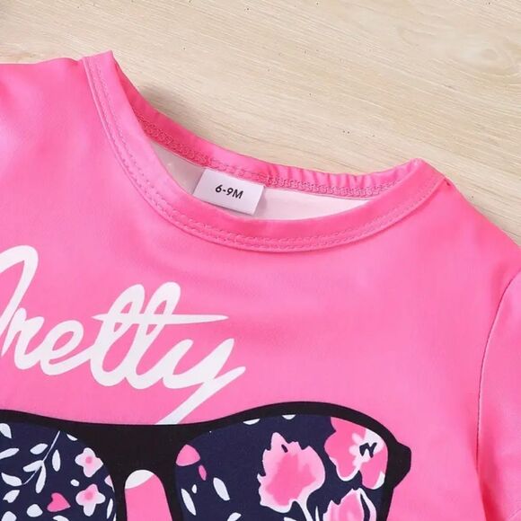 🛍Boutique 🛍BEAUTIFUL LITTLE GIRL OUTFIT SIZE 9-12 MONTHS 🛍 - Picture 3 of 7